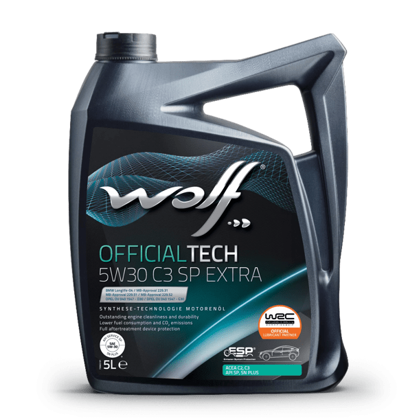 Wolf OfficialTech 5W30 C3 SP EXTRA - 4L